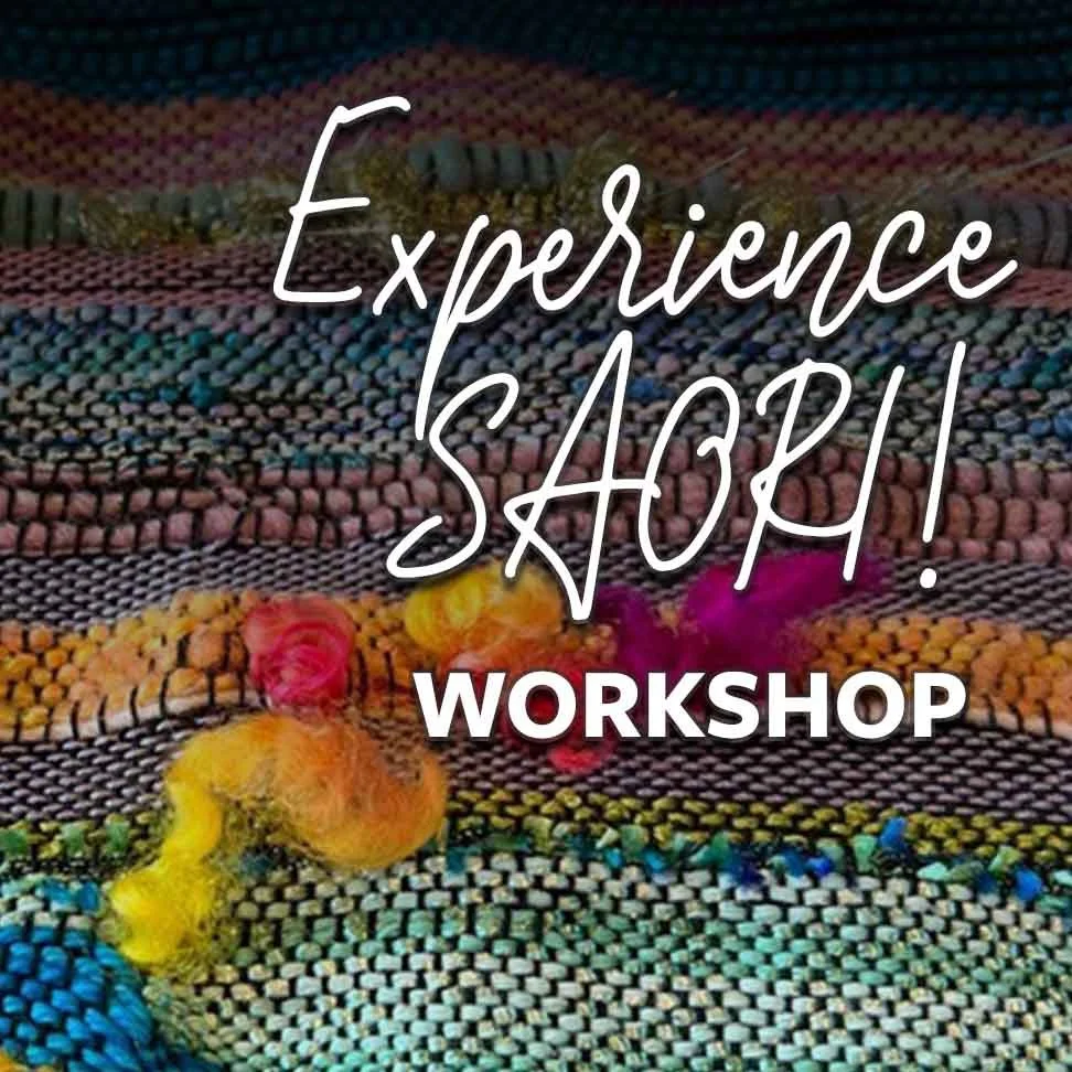 Workshop: Experience SAORI Weaving!