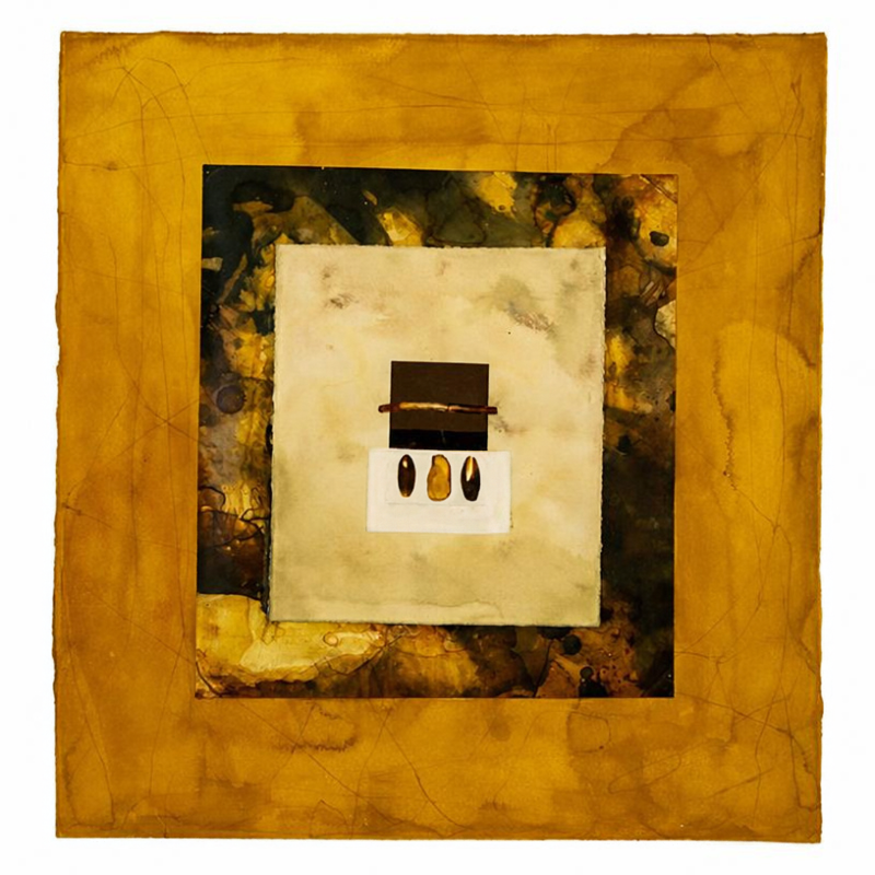 Little Offerings,
Mixed media on paper,
16 x 16 in,
2026