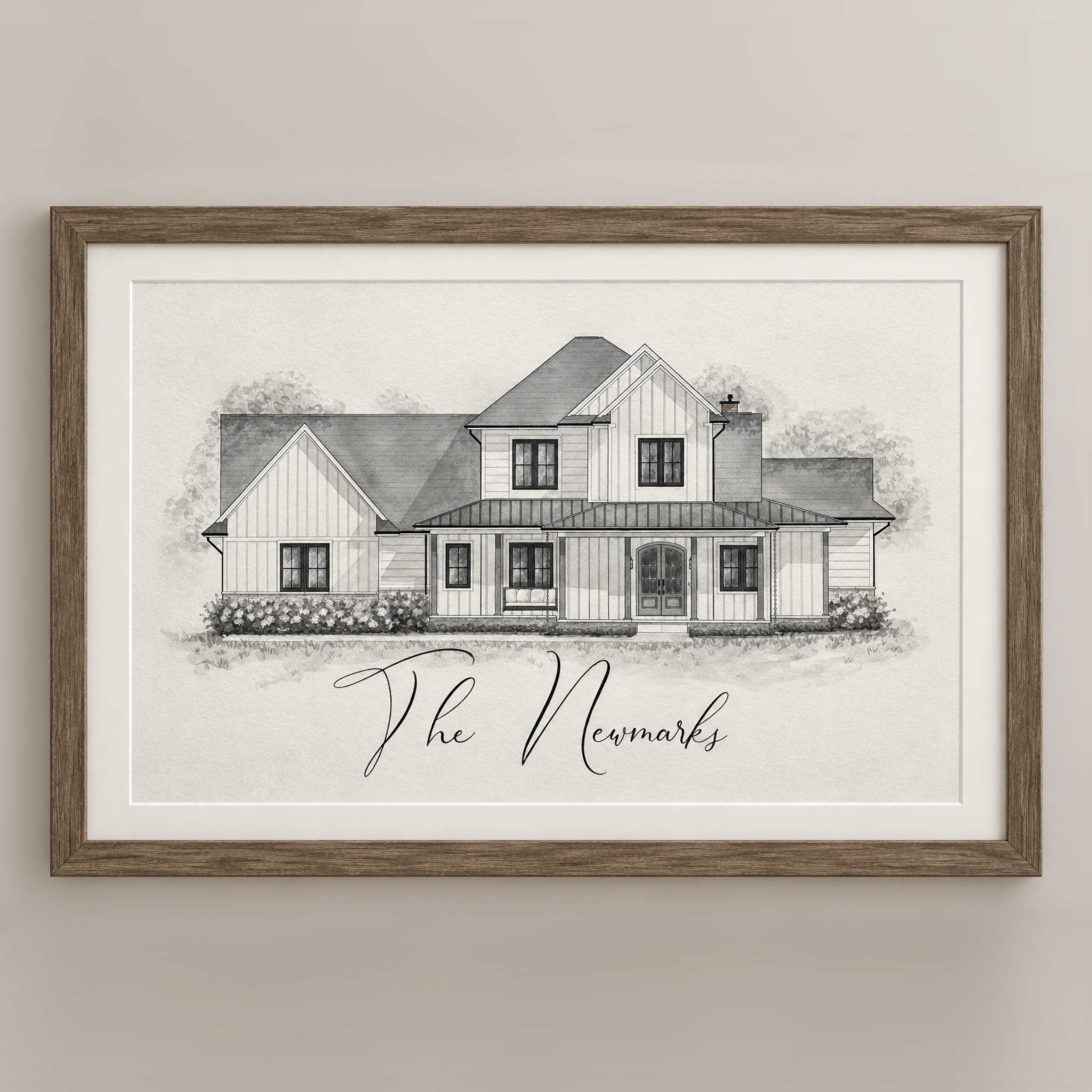 Custom House Portrait