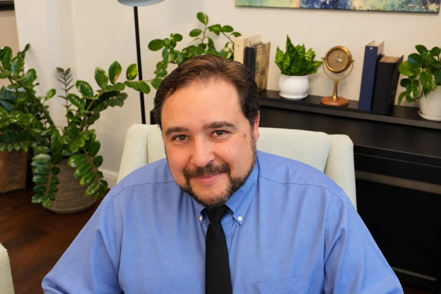 Dr. Alexander Quiros, licensed psychologist and co-founder of Progressing Minds.