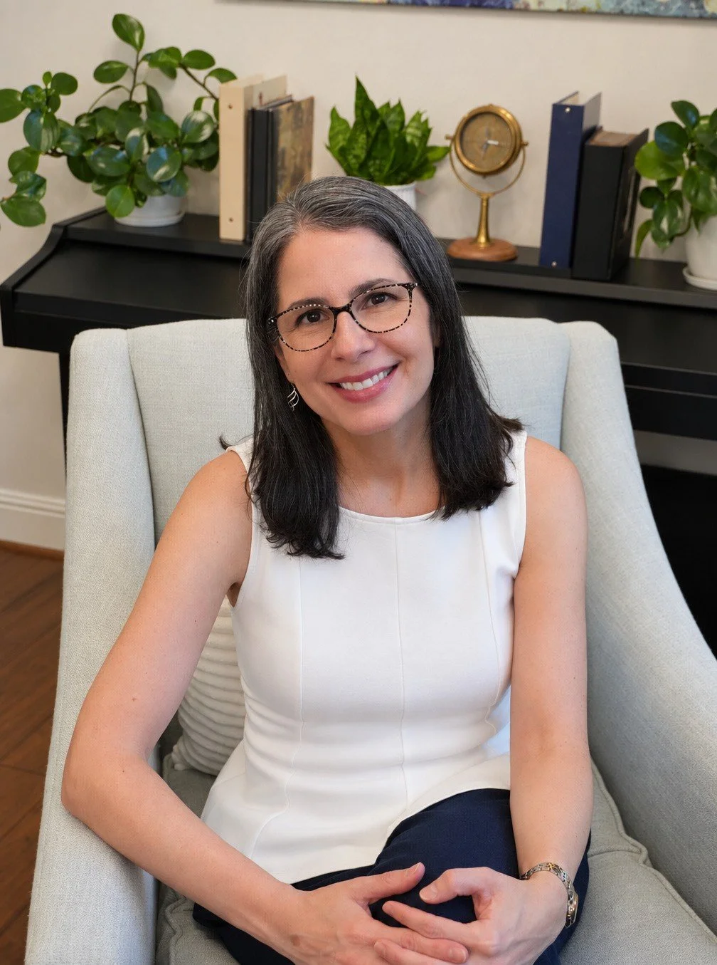 Dr. Lizbeth K. Garcia-Bravo, licensed psychologist and co-founder of Progressing Minds.