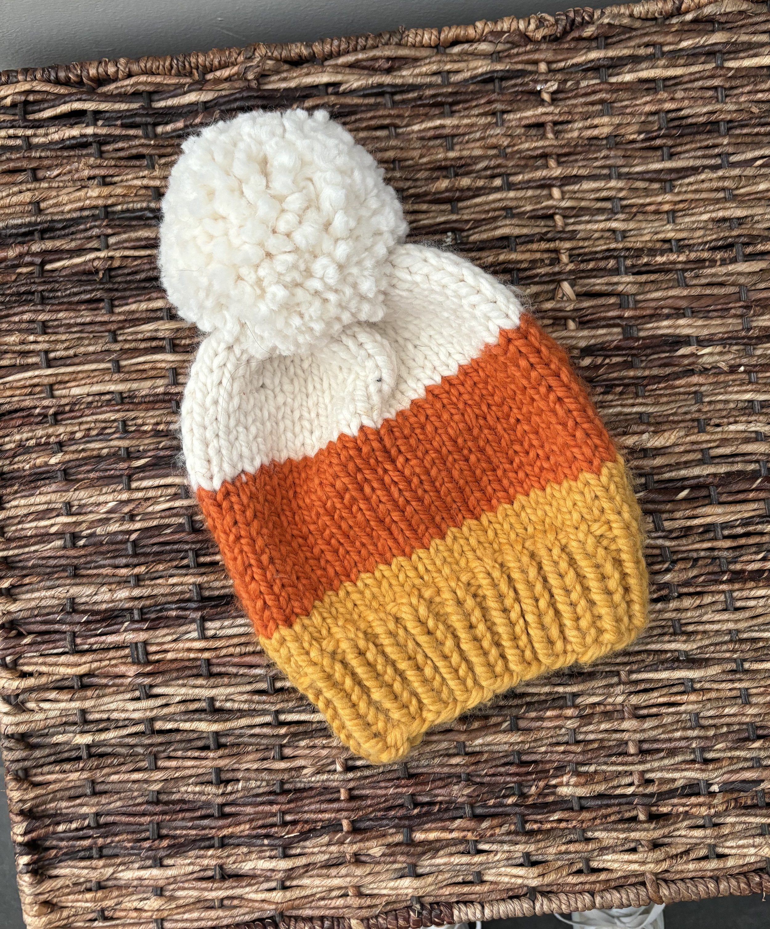 Candy Corn Beanie
