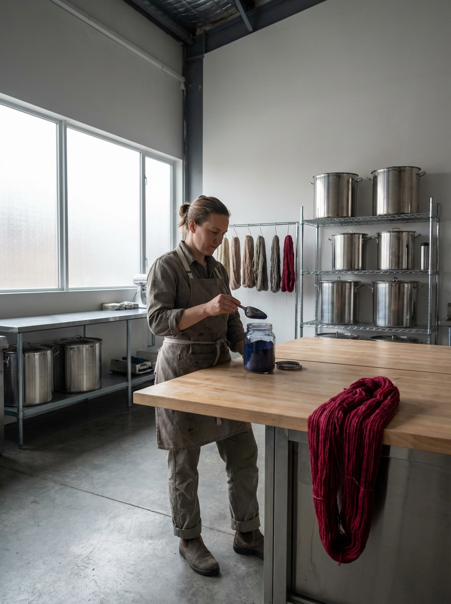 Custom Yarn Dyeing