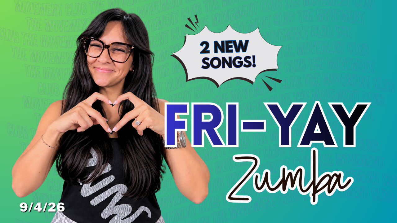 Fri-YAY Zumba - Sept 4, 2026