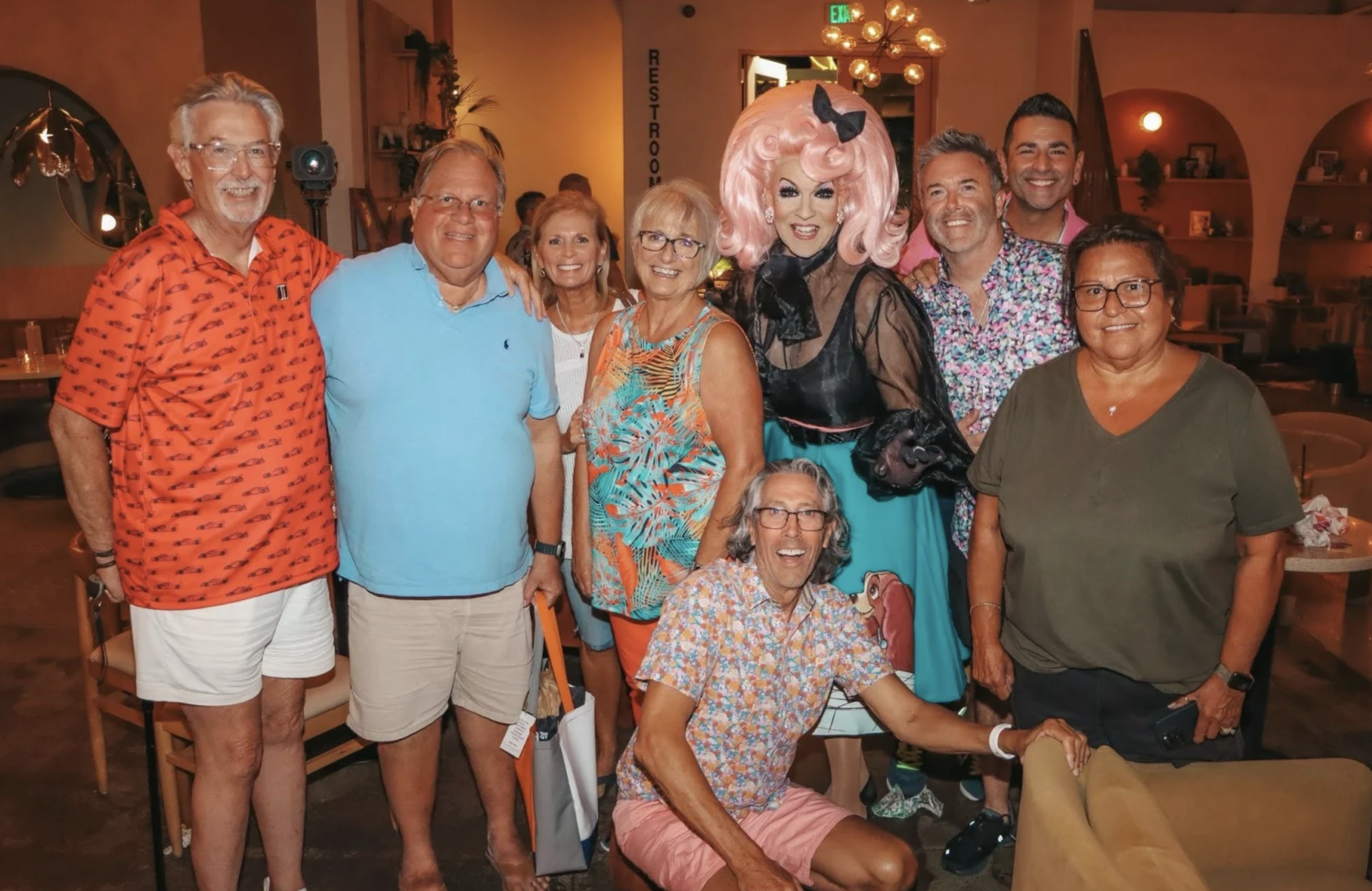 Mod Bingo event at Ethyl’s Place during Modernism Week