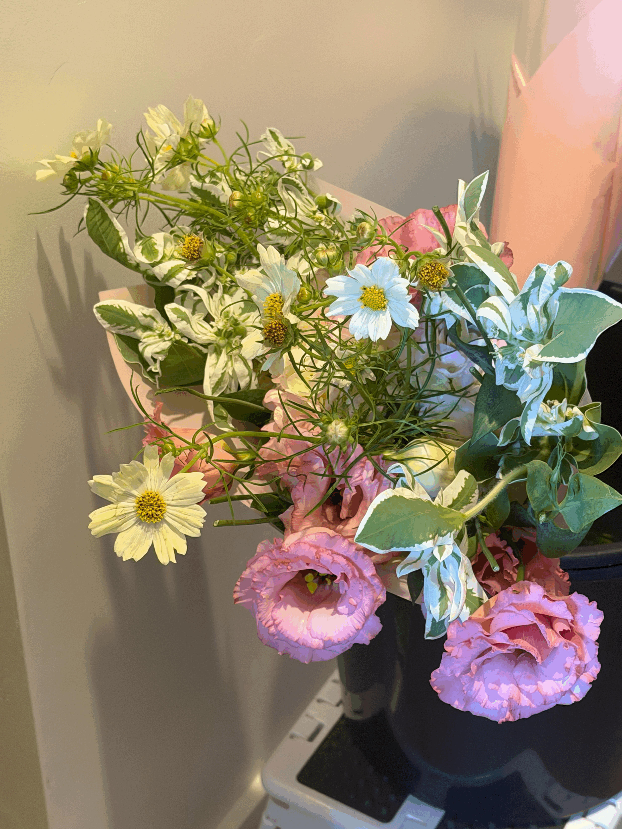 The Speechless Bouquet · Wrapped