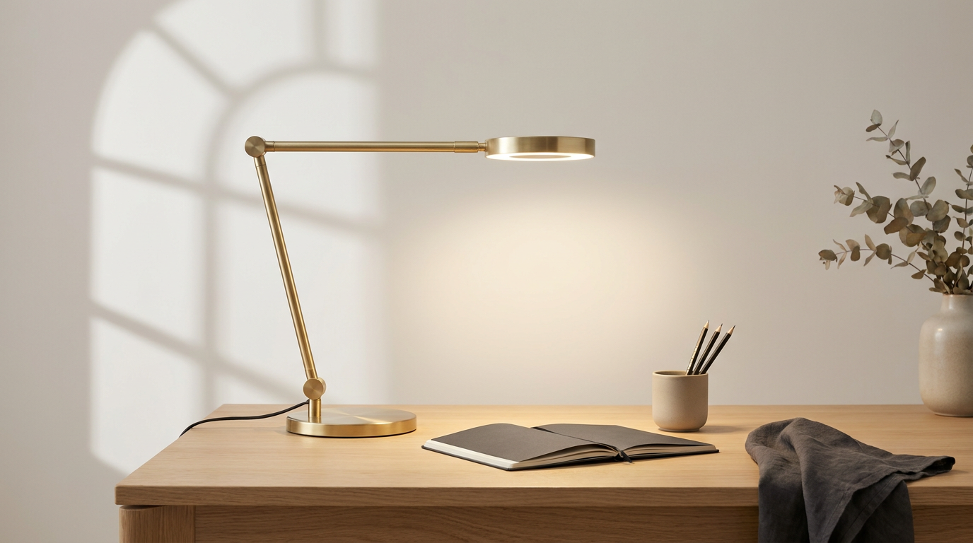Gold Desk Lamp