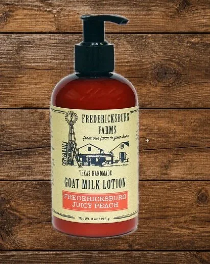 Goat Milk Lotion Fredericksburg Juicy Peach