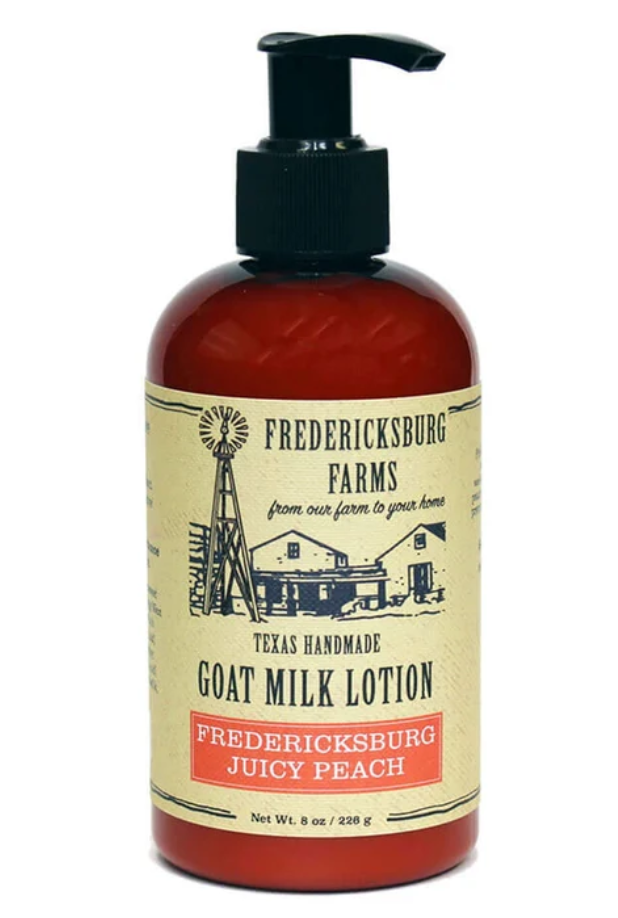 Goat Milk Lotion Fredericksburg Juicy Peach