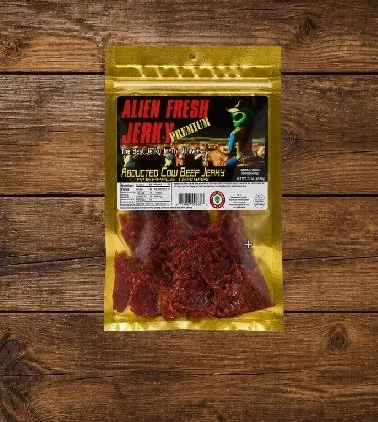 Abducted Cow Beef Jerky Pineapple Teriyaki