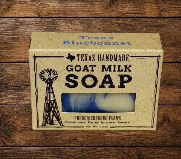 Goat Milk Soap Texas Bluebonnet