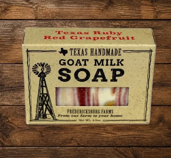 Goat Milk Soap Ruby Red Grapefruit