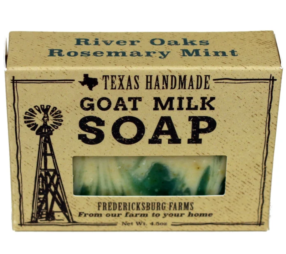 Goat Milk Soap River Oaks Rosemary Mint