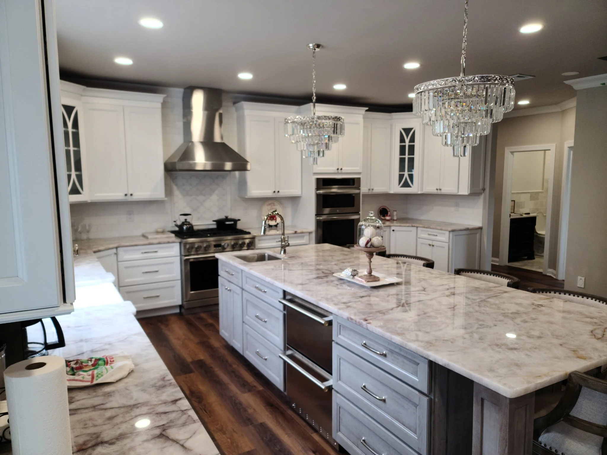 White shaker kitchen remodel in Toms River NJ