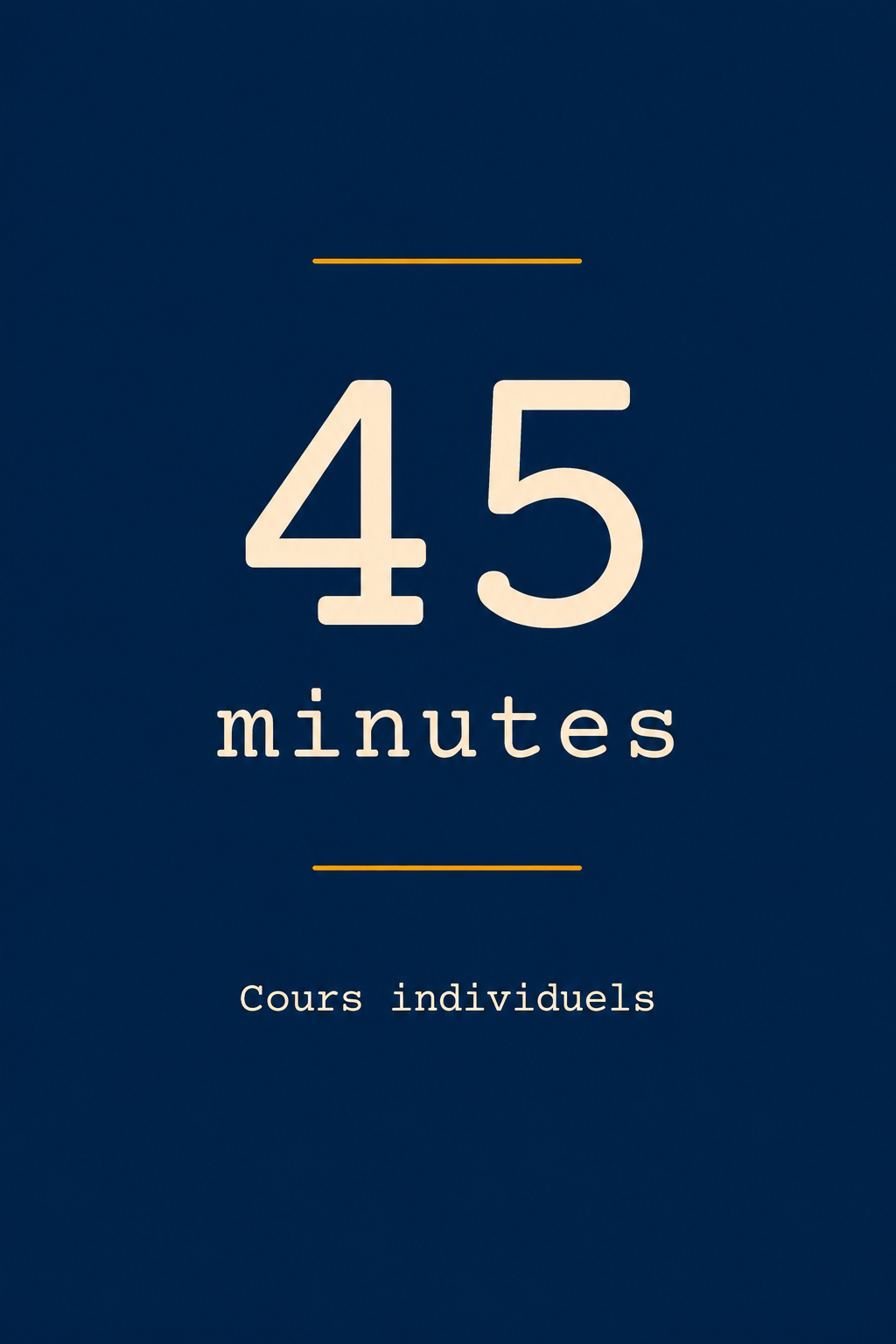 12 cours x 52$