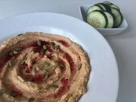 Mediterranean Sweet Potato Hummus