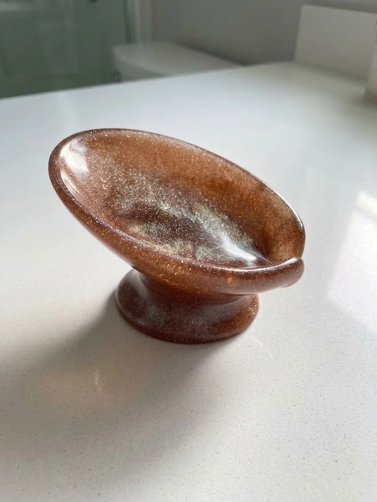 Self Draining Soap Holder Waterfall