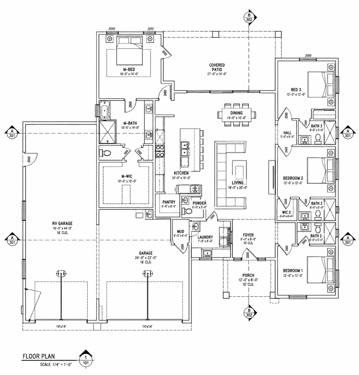 Floor Plan- Phoenix Arizona
