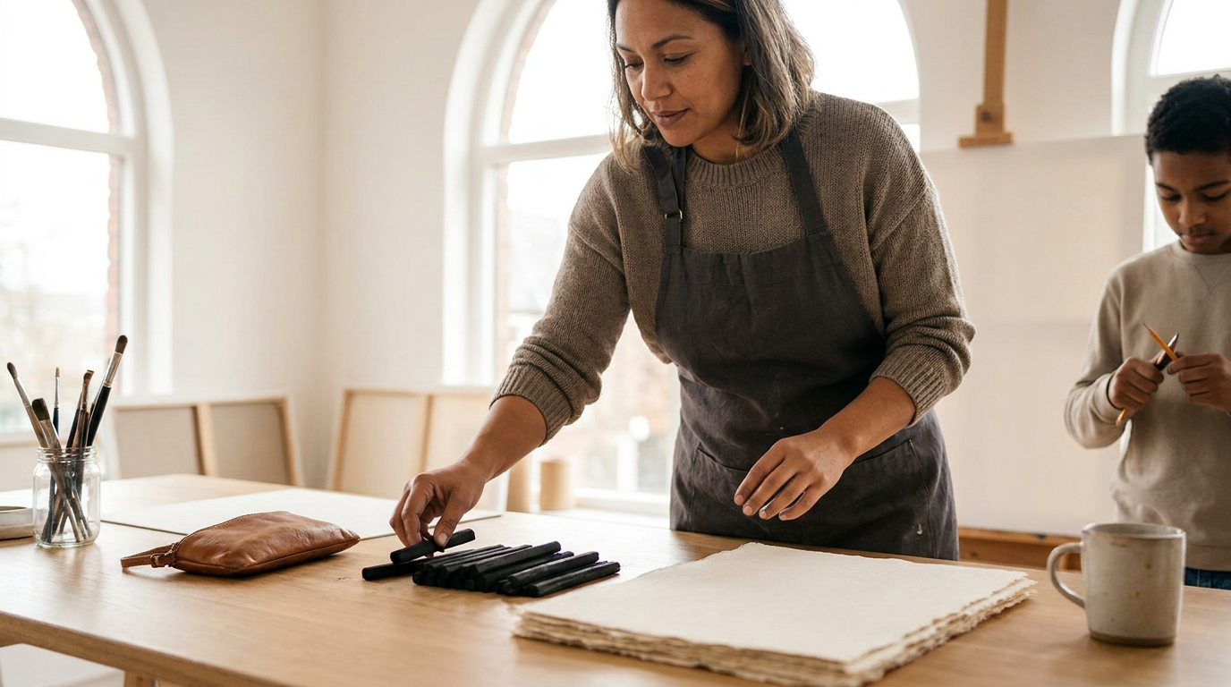 Charcoal Drawing Lessons