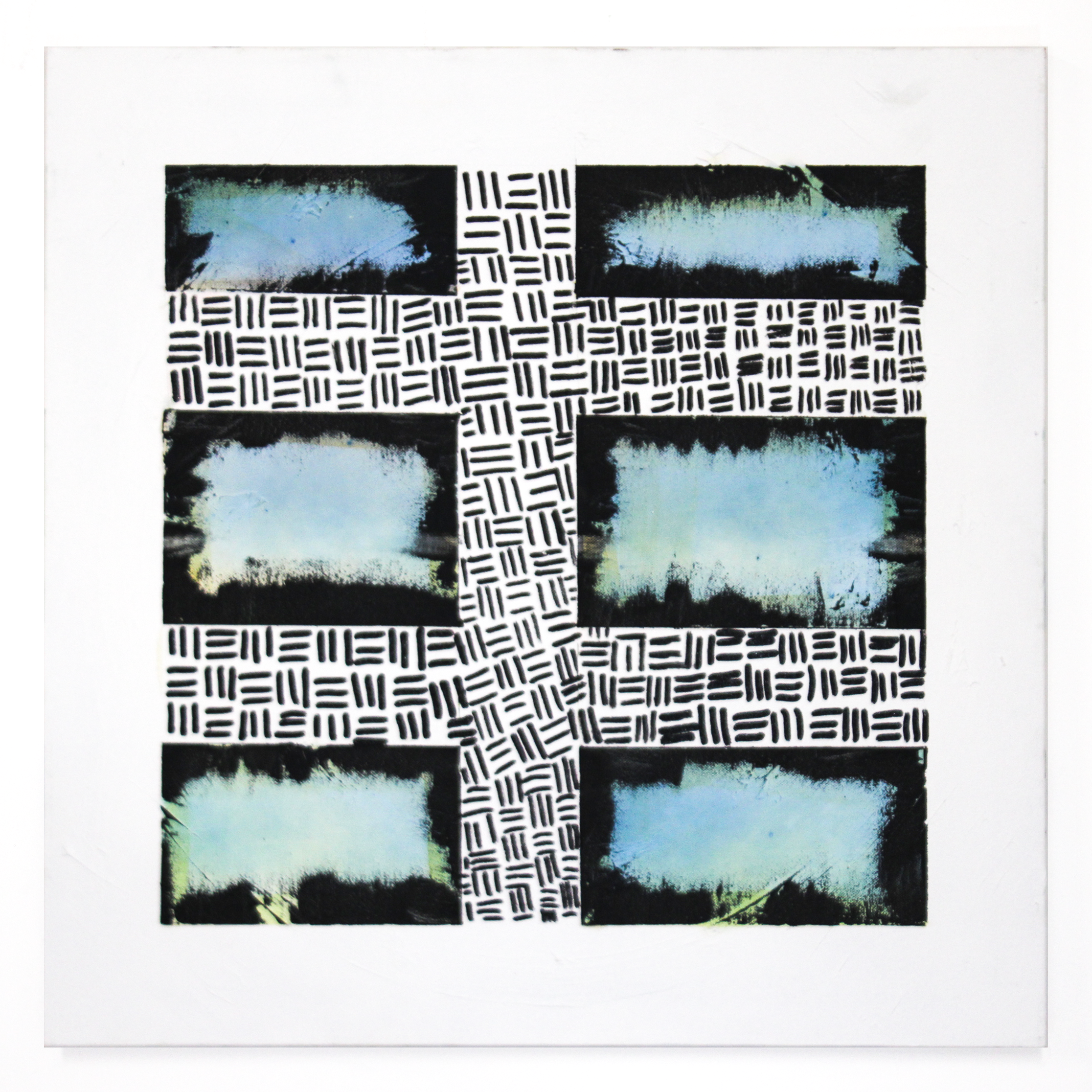 24in x 24in
raw pigment and and paint on canvas