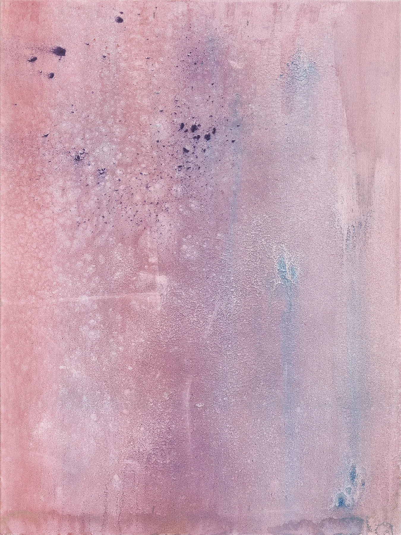18in x 24in raw pigment and acrylic on canvas