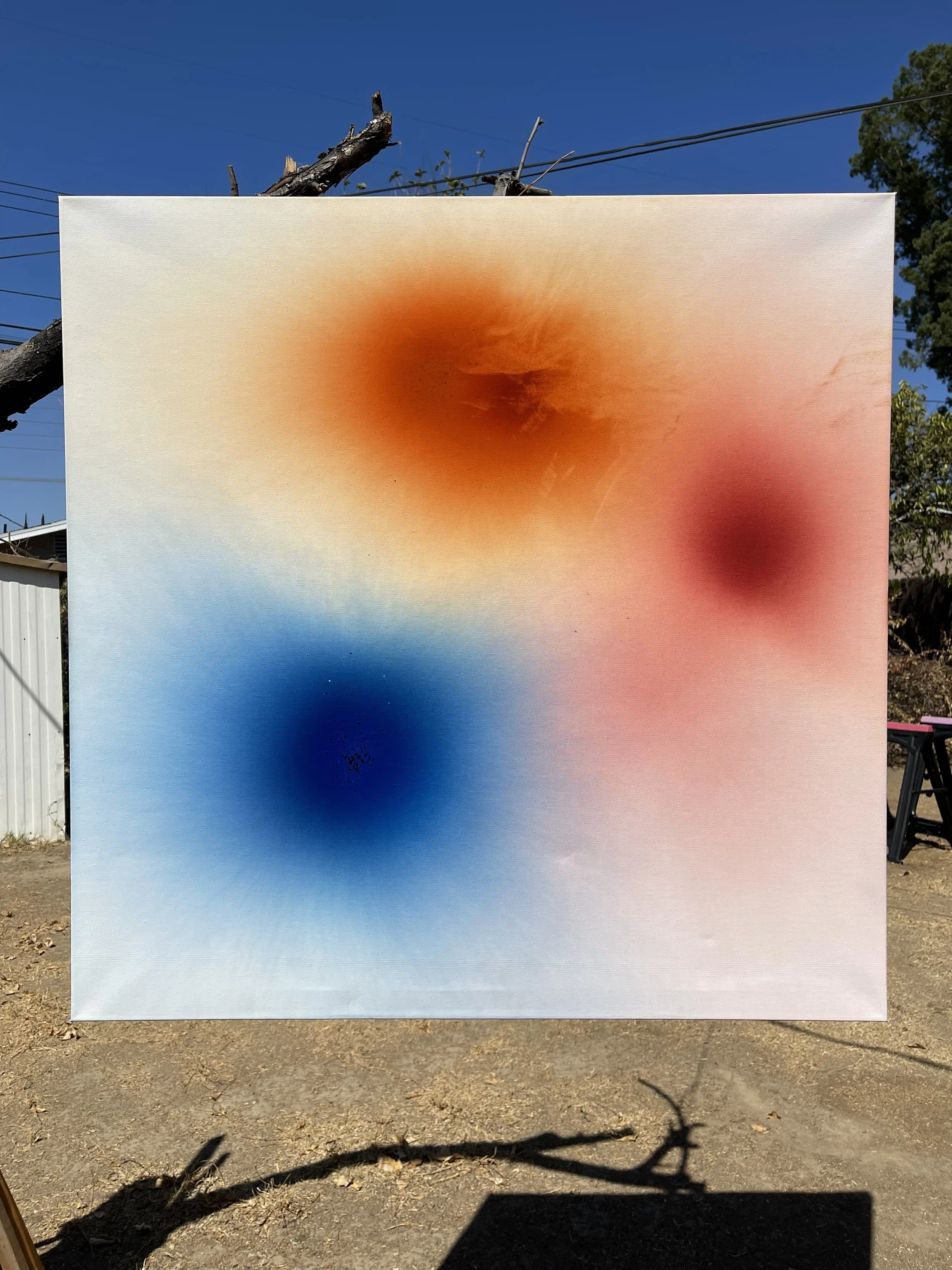 48in x 48in
raw pigment on canvas
