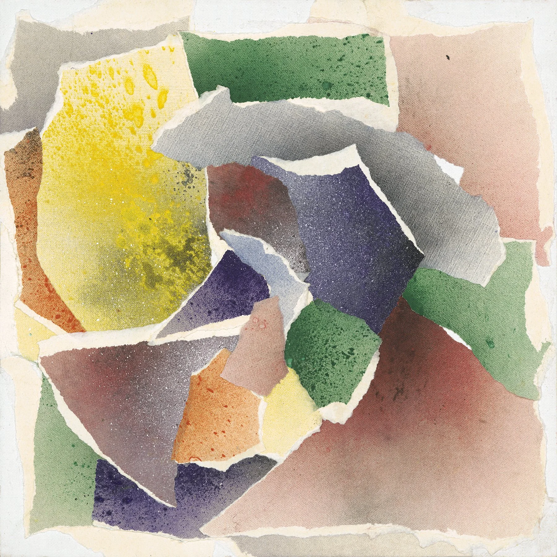 Lopez 001 
12in x12in
raw pigment, canvas paper on canvas board