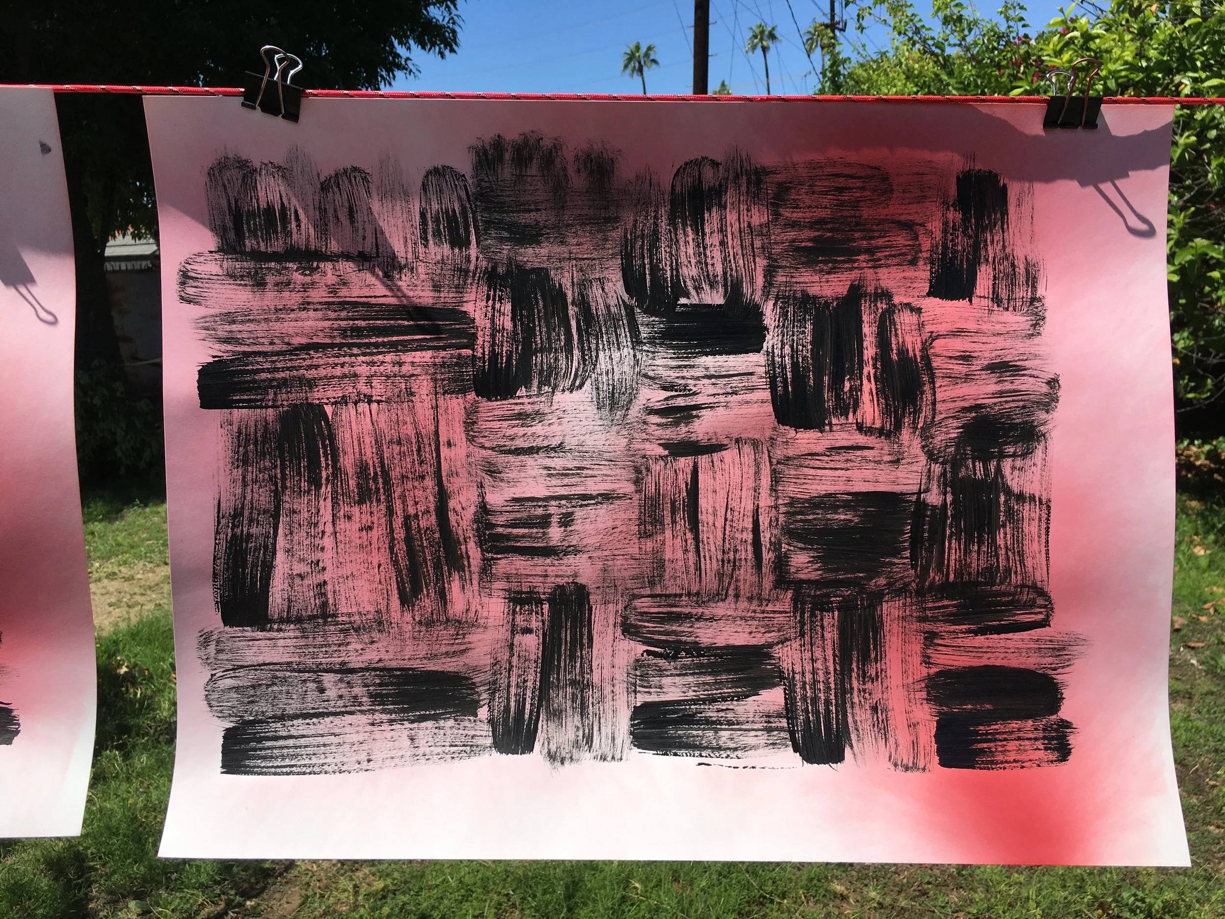 24in x 18in
raw pigment and ink on paper