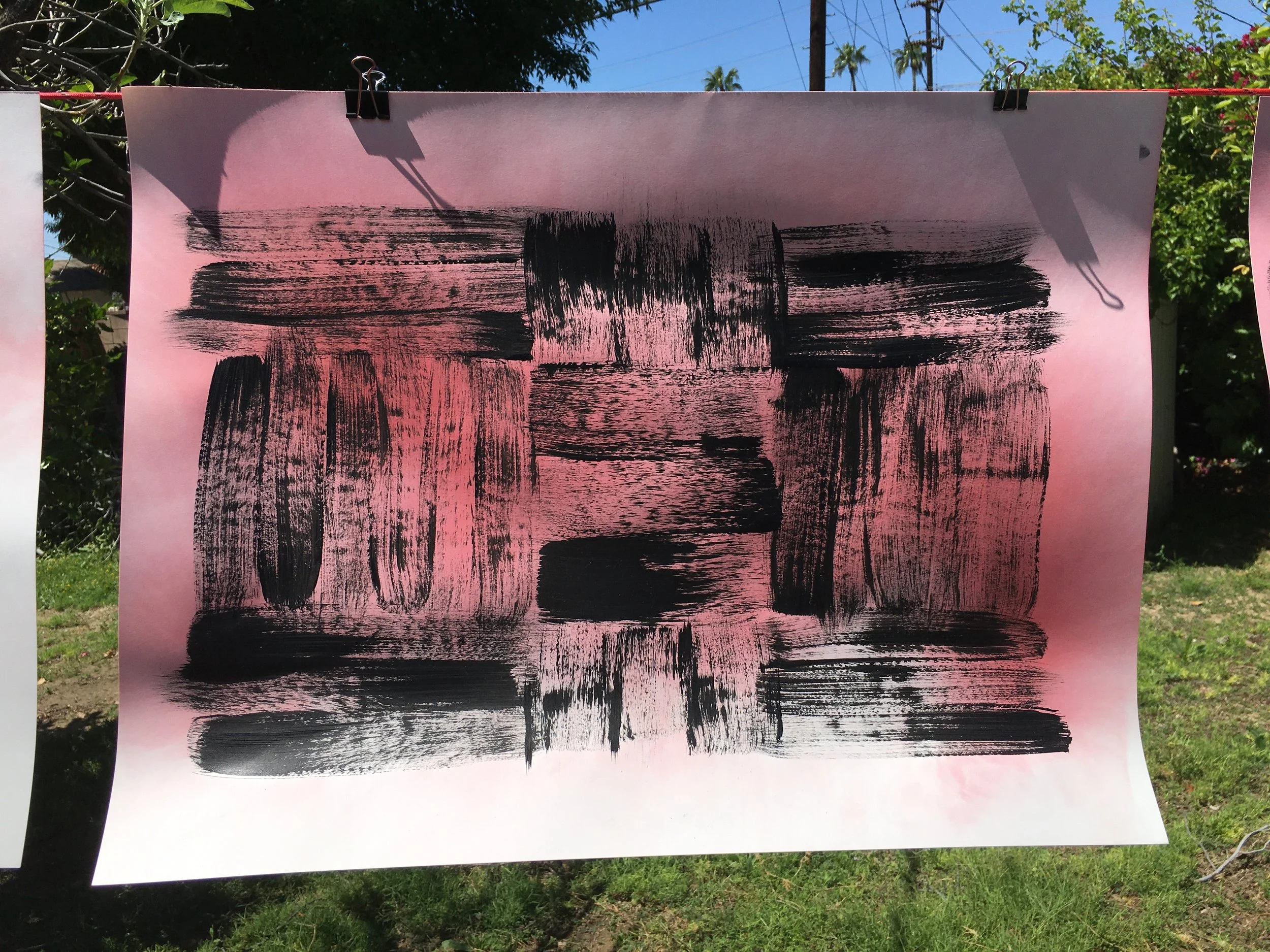 24in x 18in
raw pigment and ink on paper