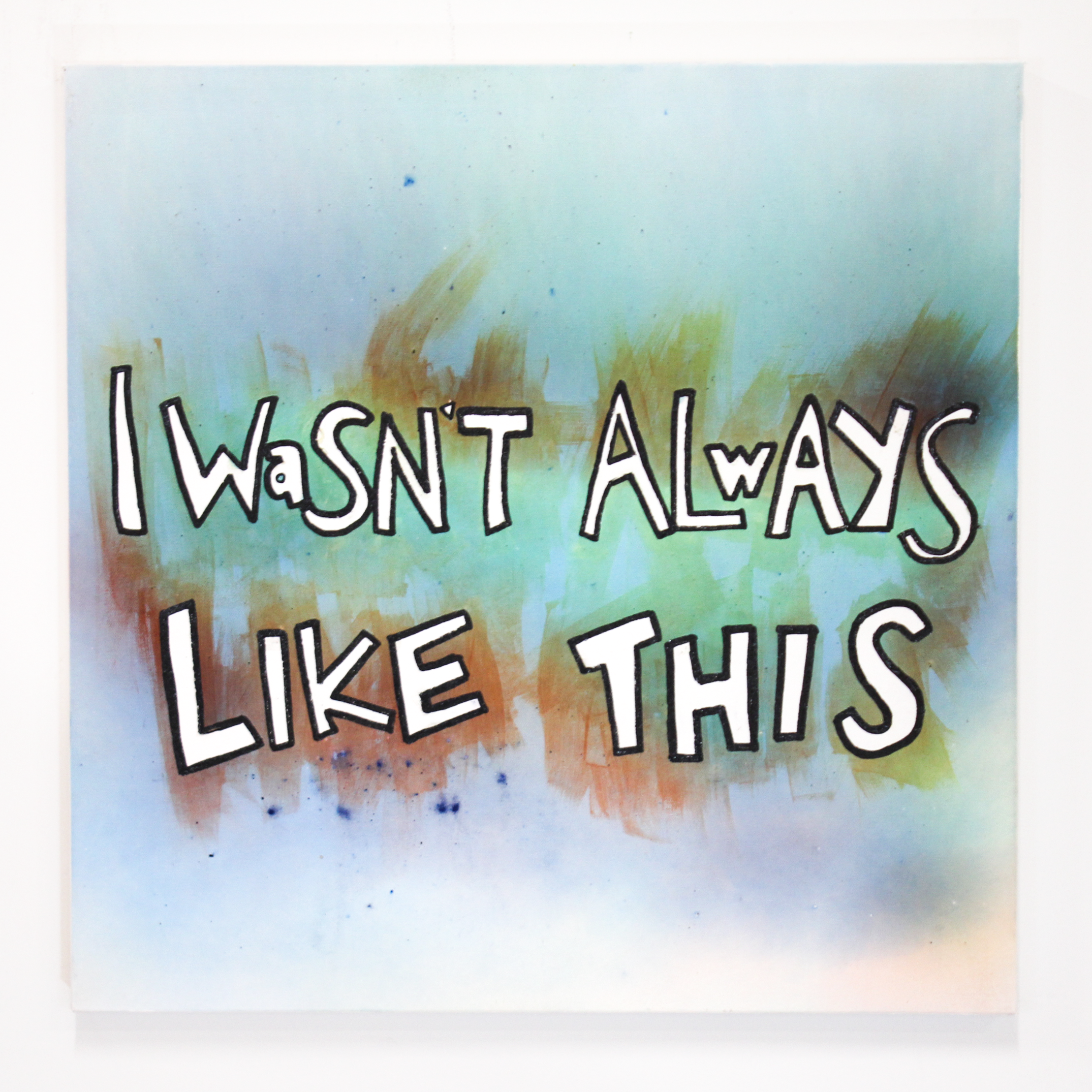24in x 24in
raw pigment and and paint on canvas