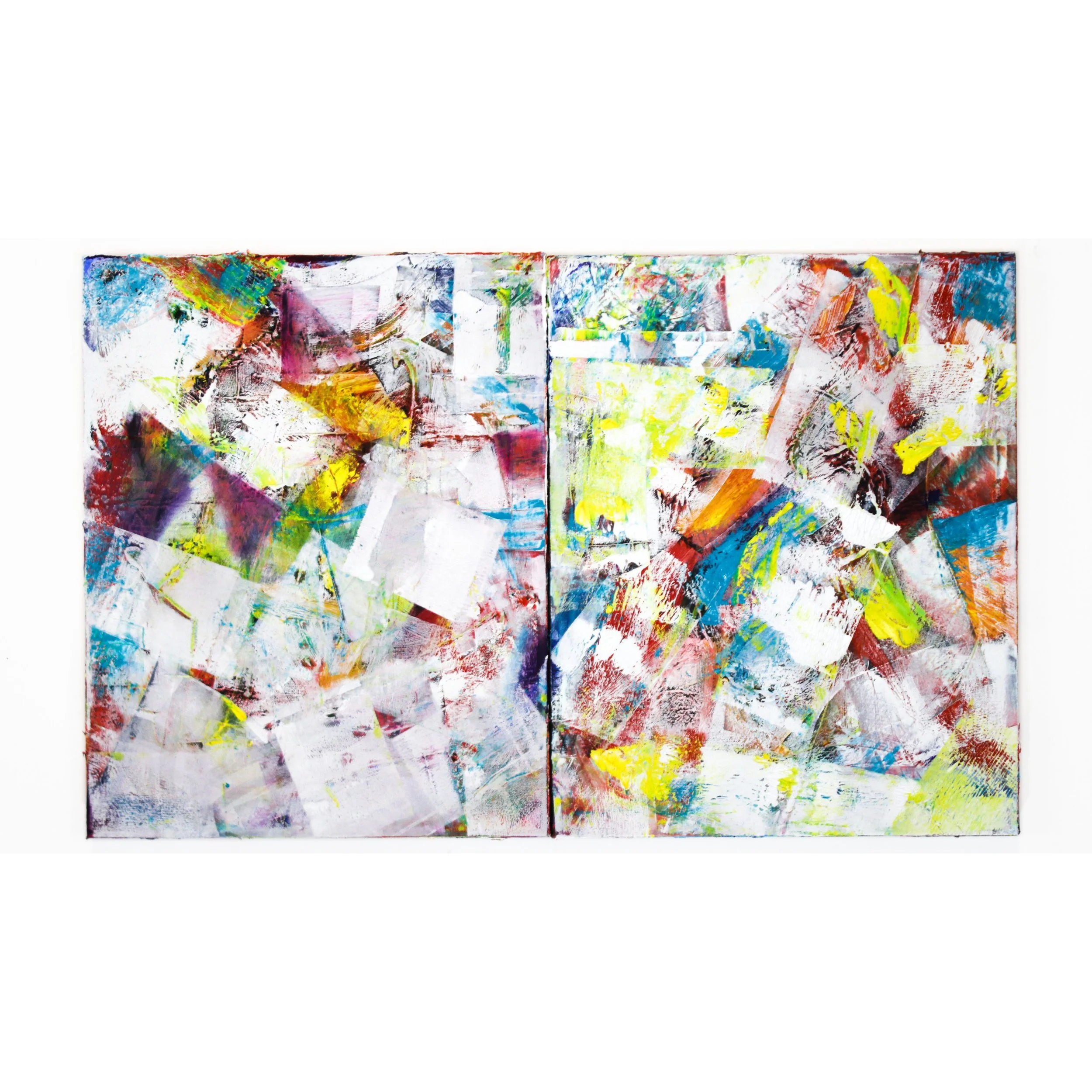 2 18in x 24in panels
oil paint on canvas