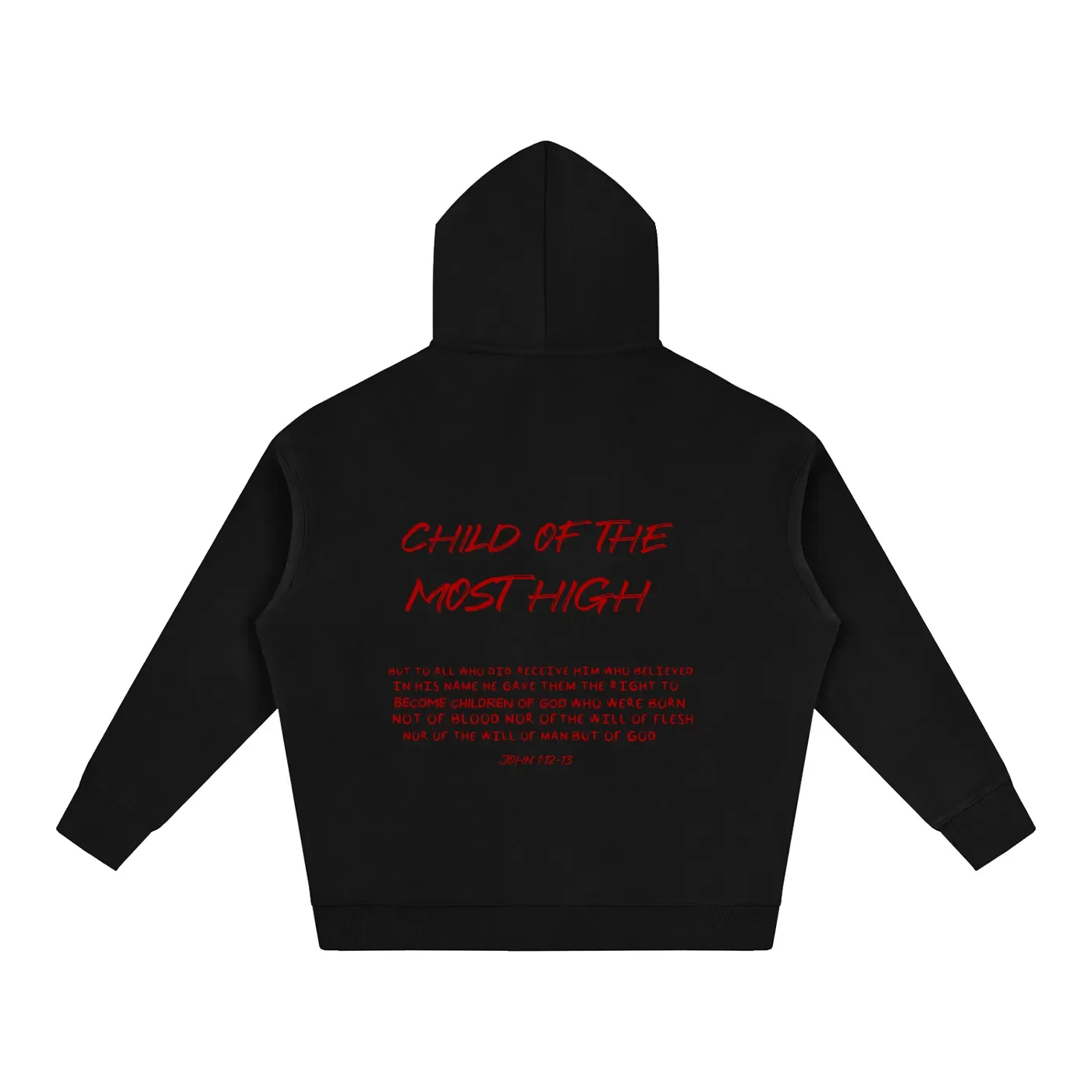 Balck child of God Hoddie .webp