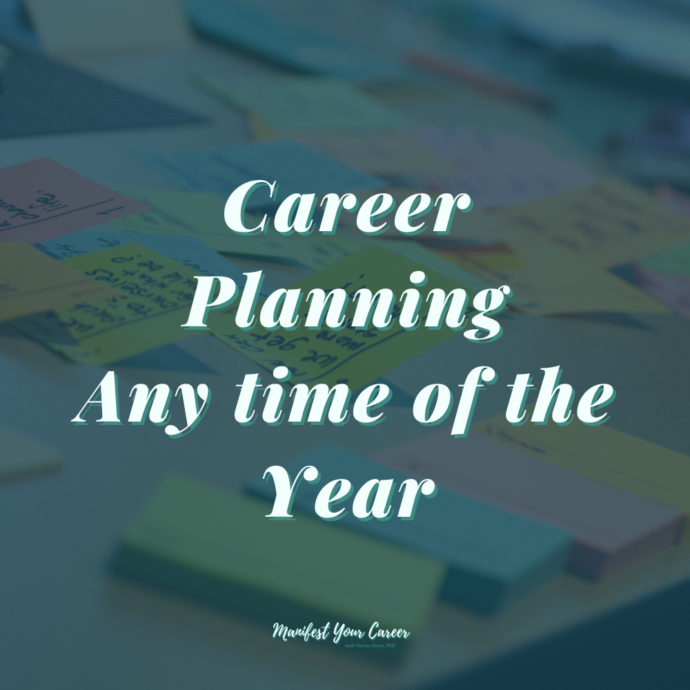Career Planning Midway through the Year