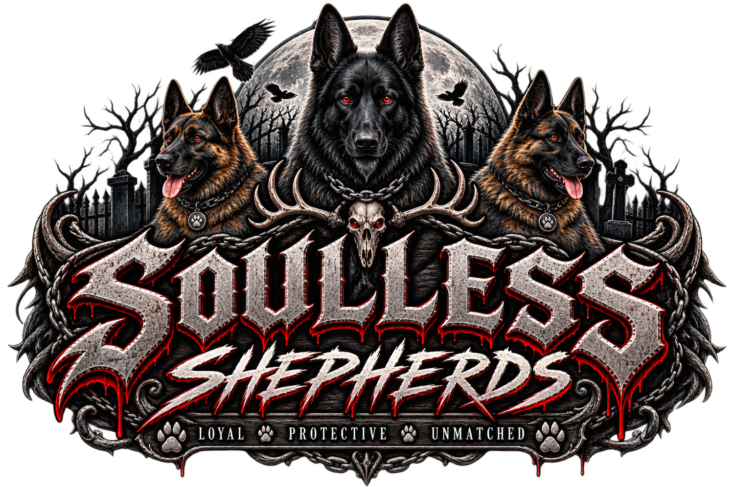 Souless German Shepherds