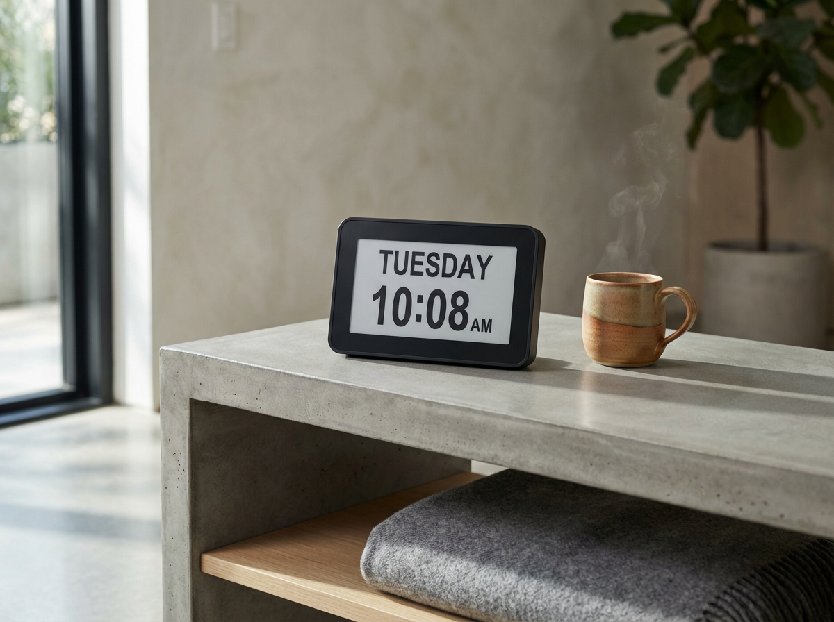 Digital Day Clock