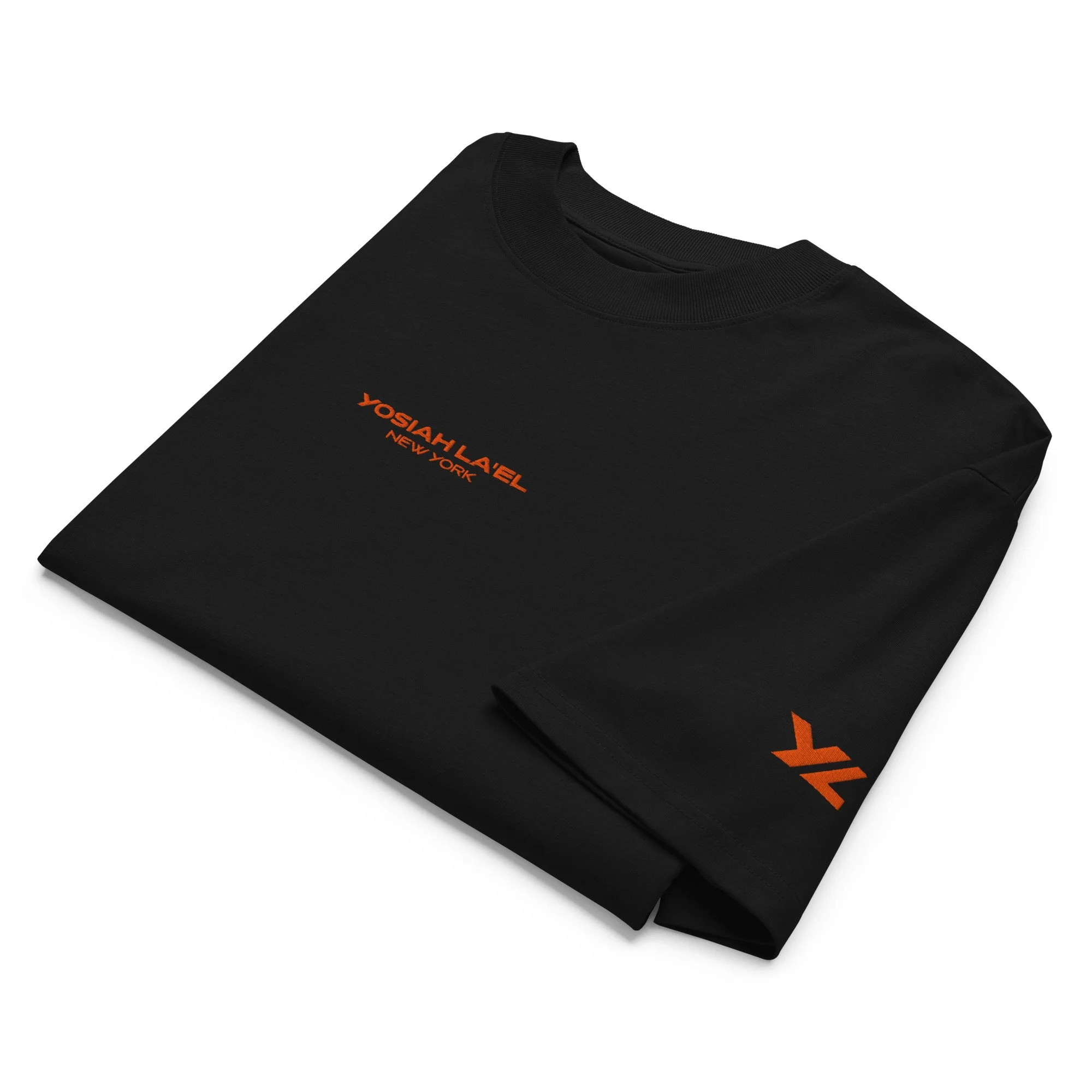 unisex-organic-oversized-high-neck-blaster-2.0-t-shirt-black-front-6aab349d9f849.jpg