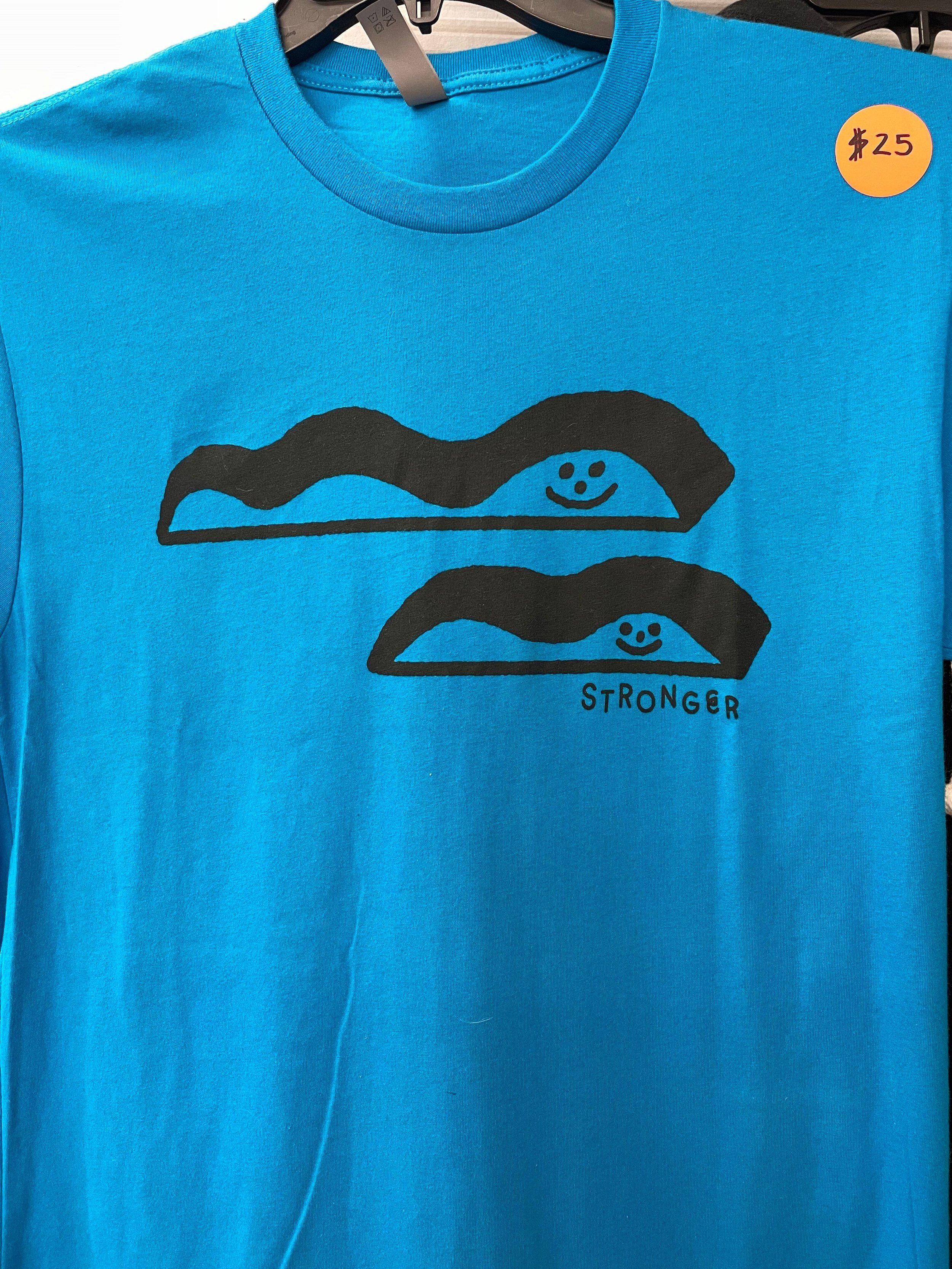 Stronger Wave Tee - Blue