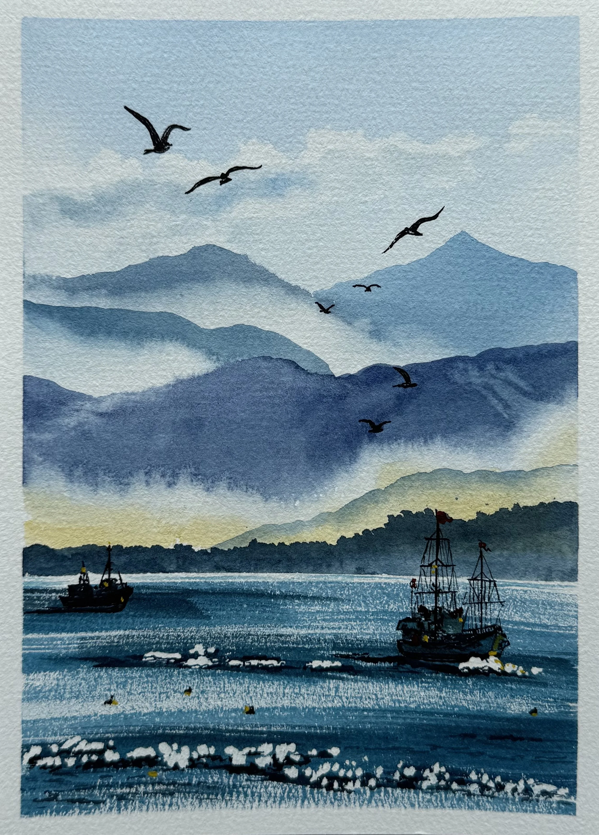 Mountains view
