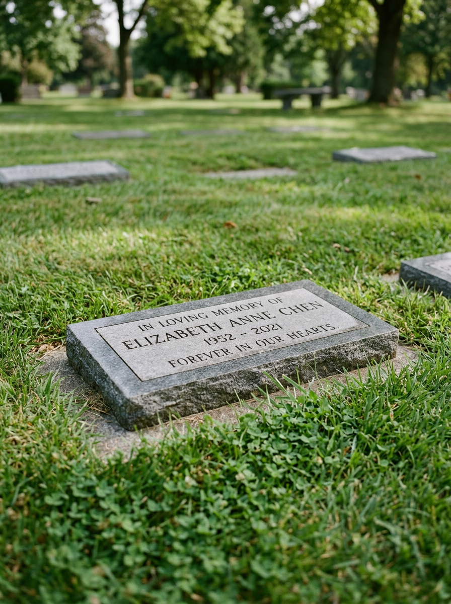 Flat Grave markers-                                                   Book Now
