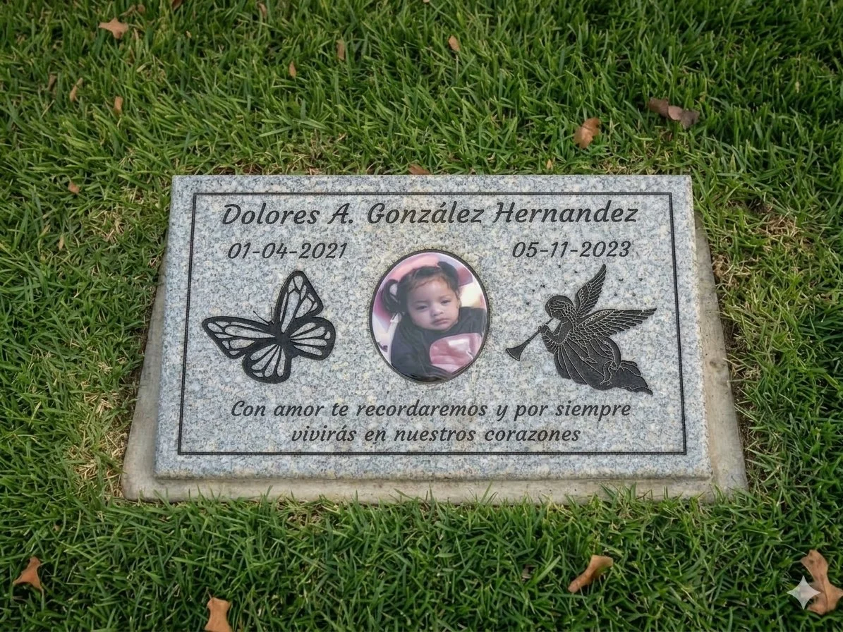 Child- Gray Granite Marker
