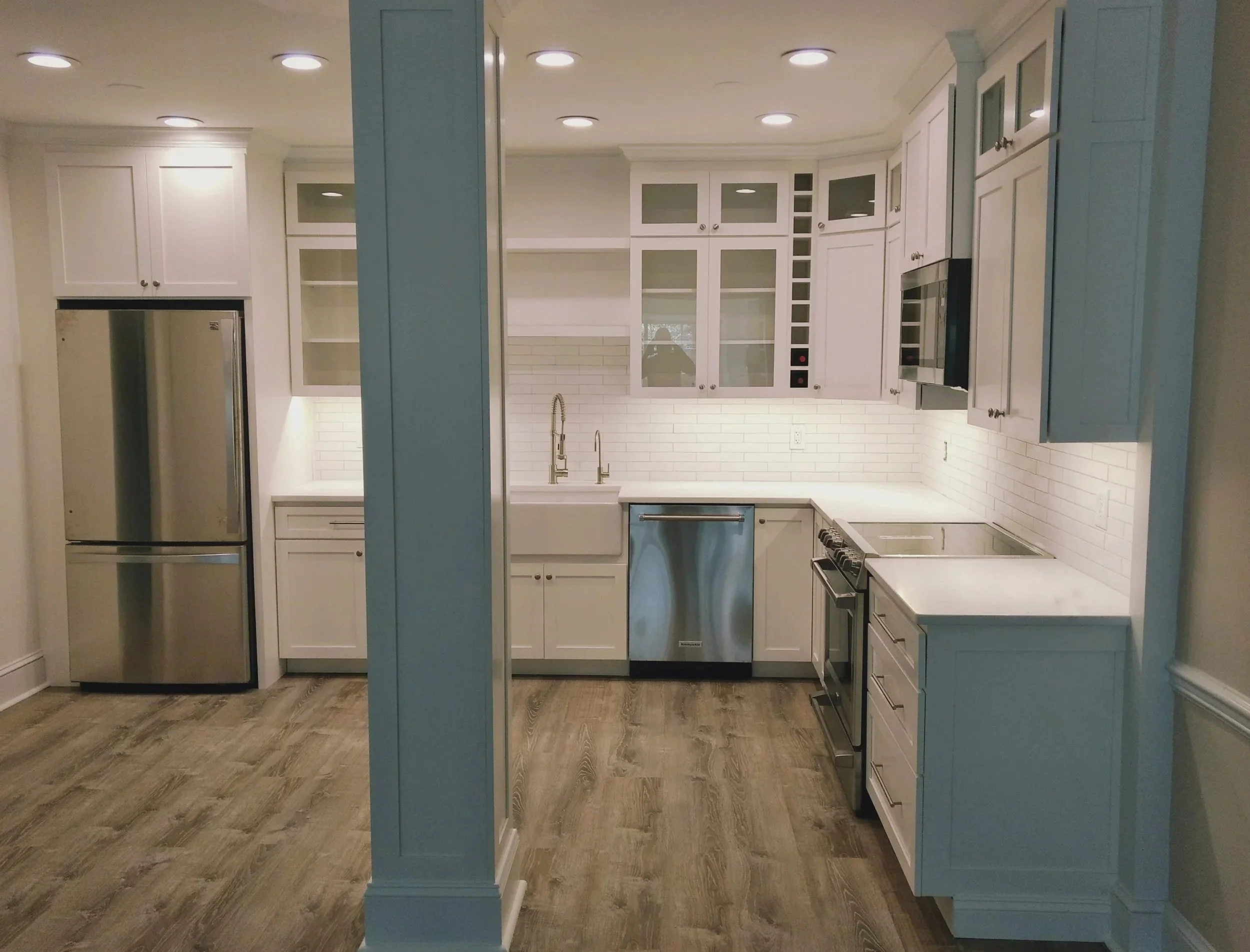 Custom kitchen cabinets