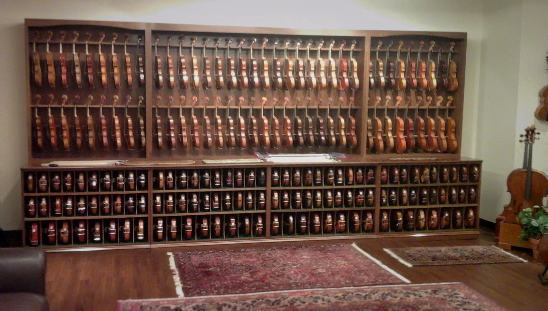 custom violin storage