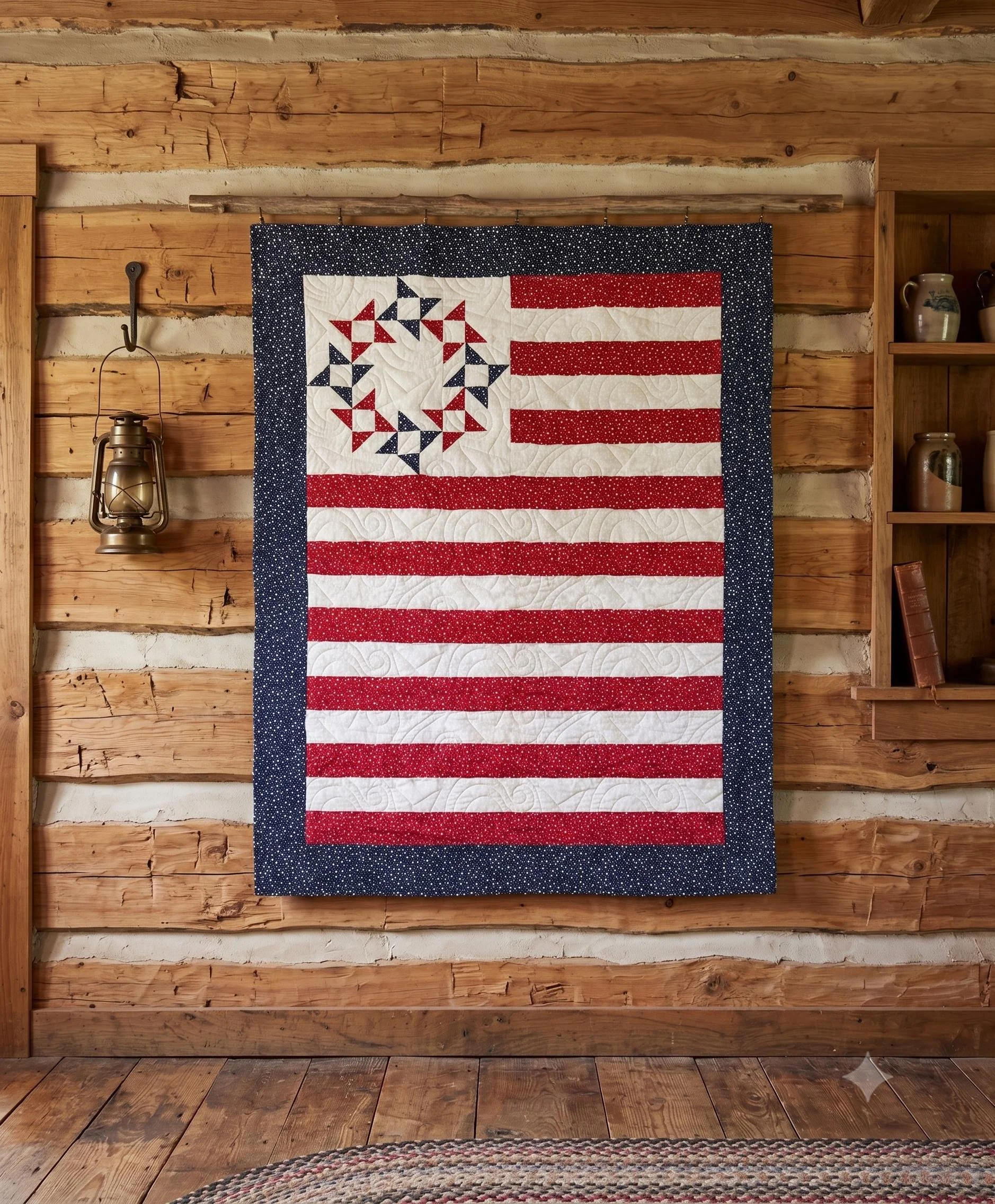 Patriotic Americana Quilt
