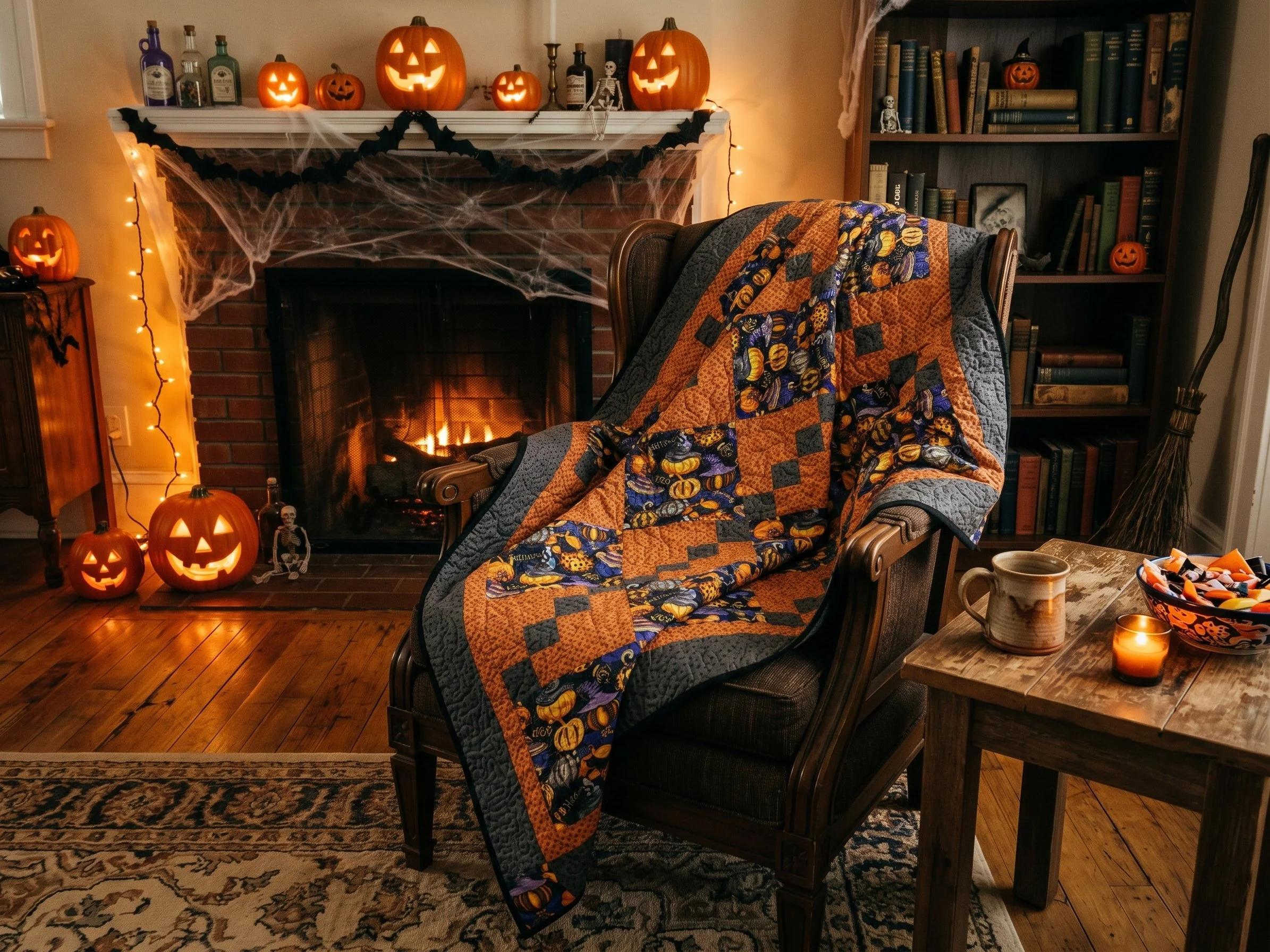 Halloween quilt