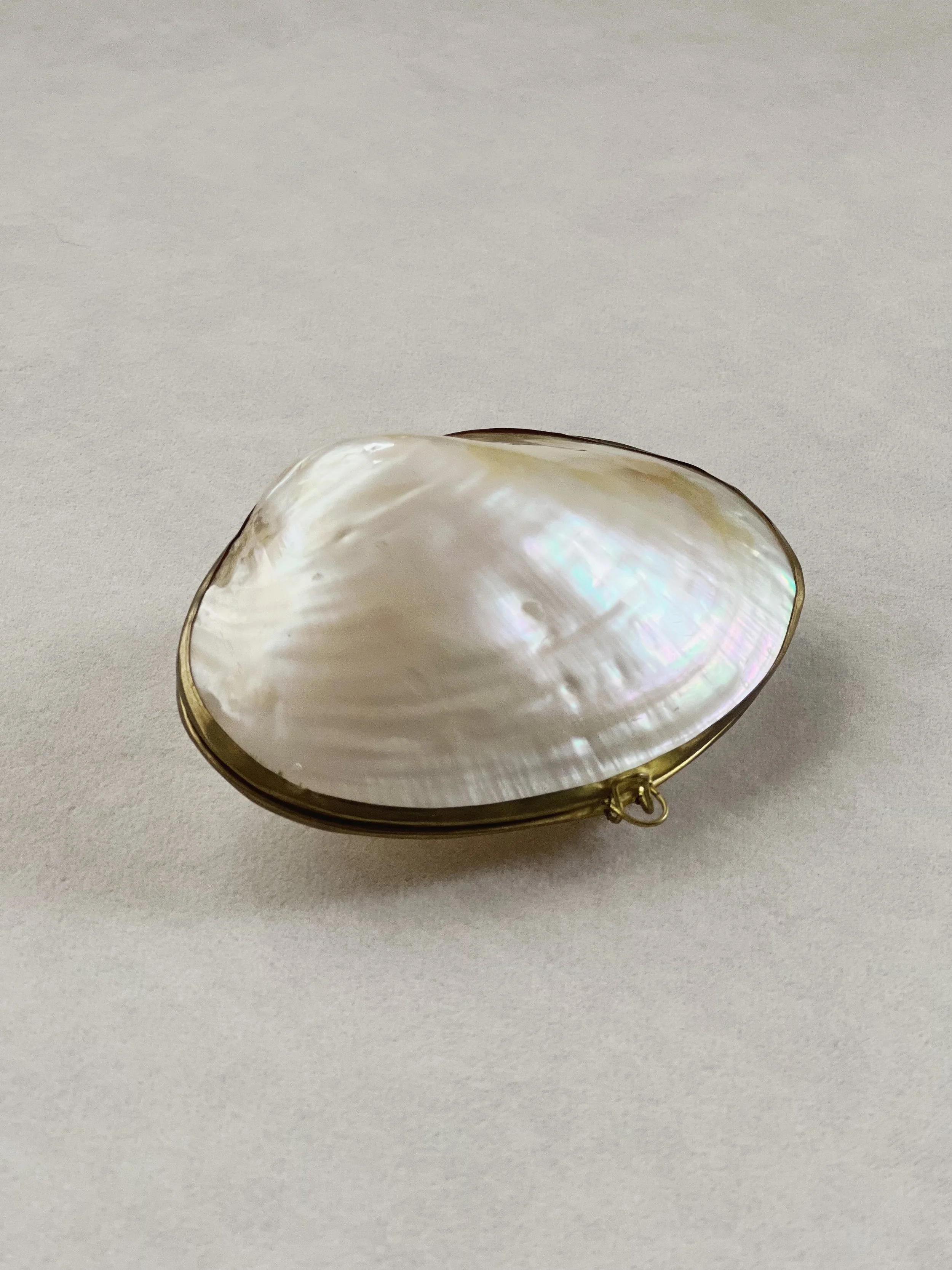 Mother of Pearl Shell Trinket Box