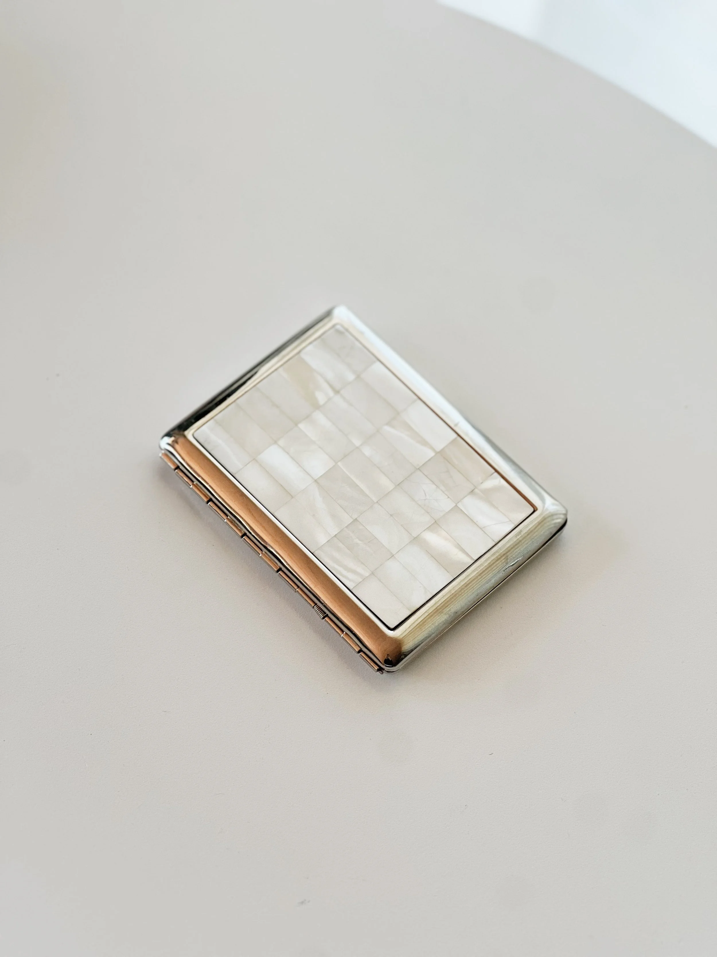 Mother of Pearl Cigarette Case