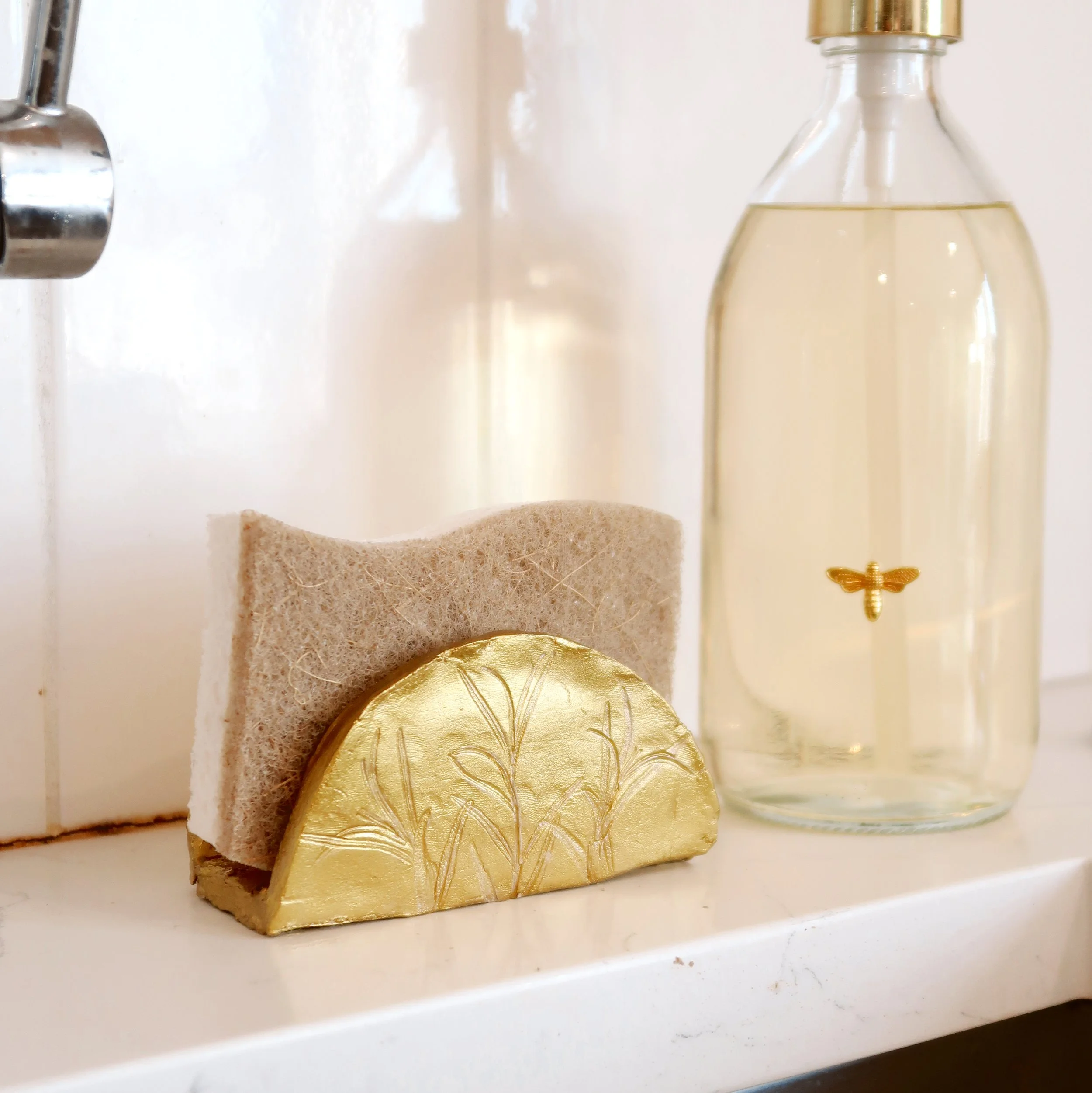 Air Dry Clay Sponge Holder