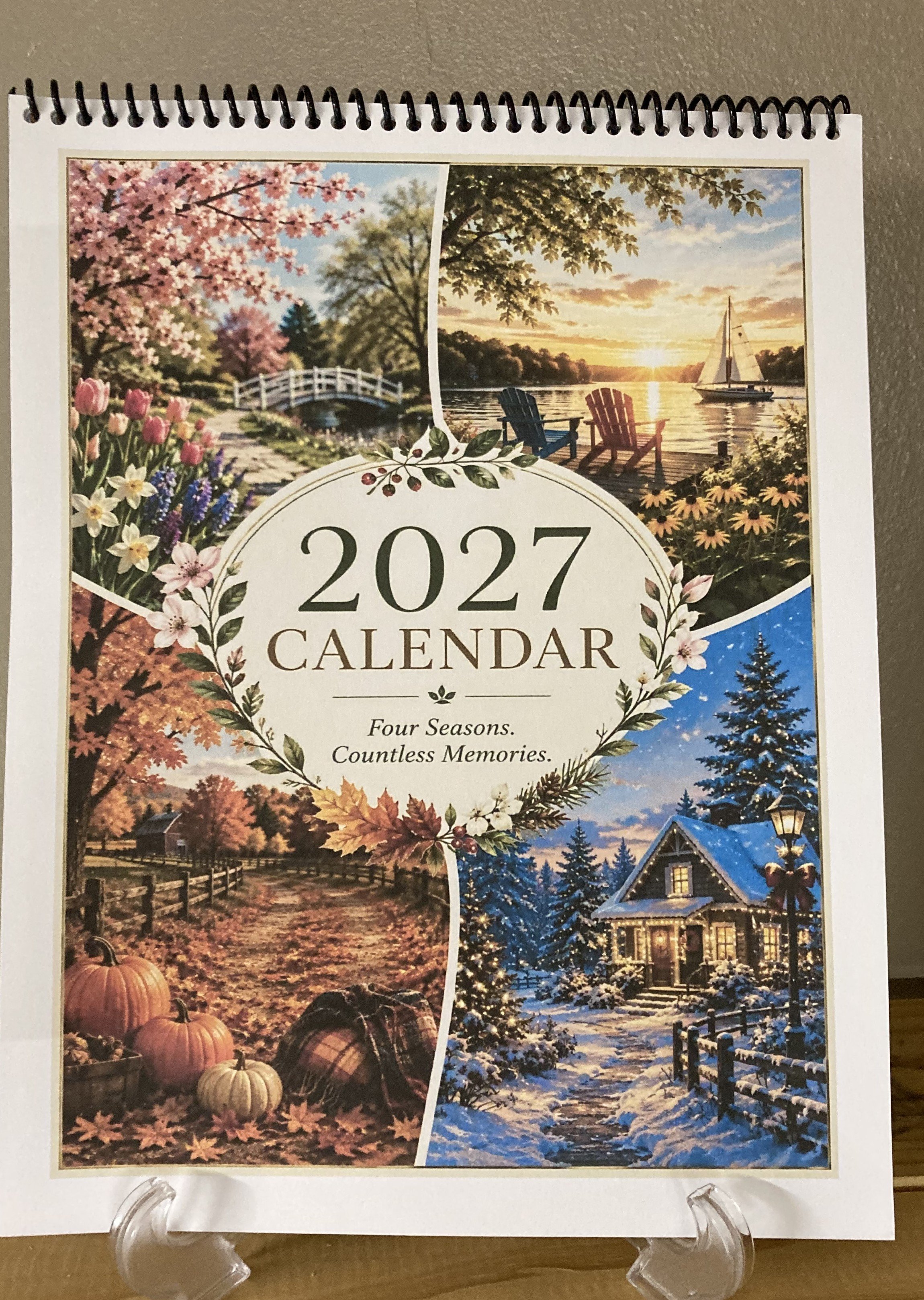 2027 Seasons Calander