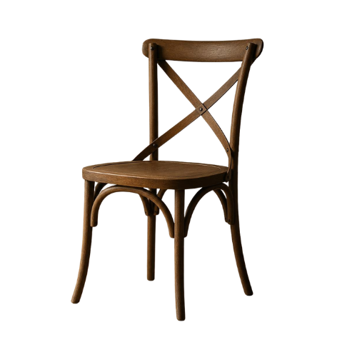 Wood Crossback Chair