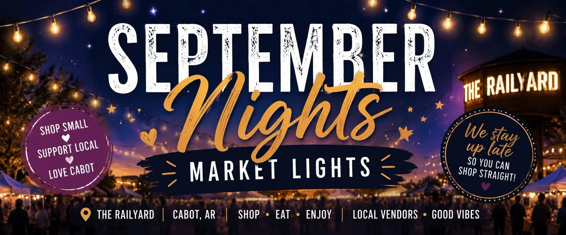 September Nights Market Lights